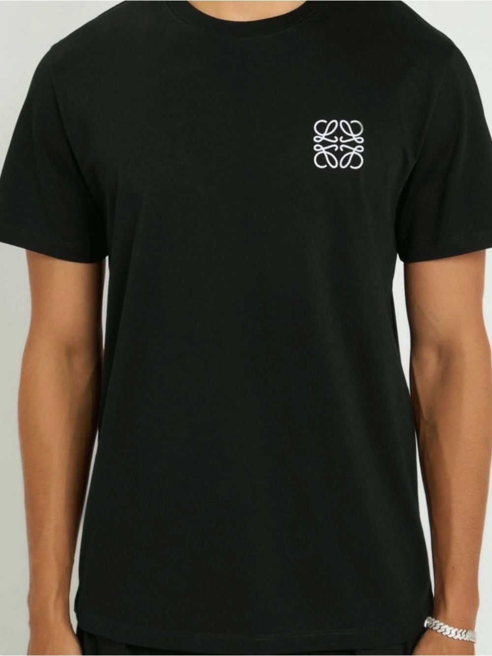 Loewe Regular Fit T-shirt In Cotton Black Size Men’s Medium